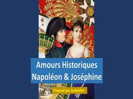 diaporama pps Amours historiques Napoléon et Joséphine