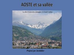 diaporama pps Aoste et sa vallée