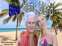 diaporama pps Bleu blanc blond