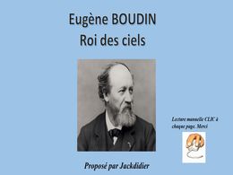 diaporama pps Eugène Boudin – Roi des ciels