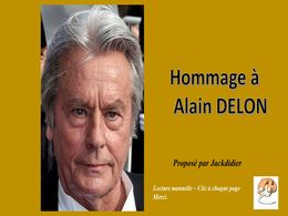 diaporama pps Hommage à Alain Delon