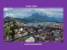 diaporama pps La ville de Lucerne Suisse