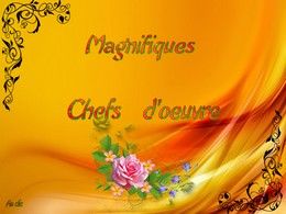 diaporama pps Magnifiques chefs d’œuvre