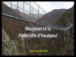 diaporama pps Mazamet et la passerelle Hautpoul