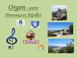 diaporama pps Orgon entre Provence et Alpilles