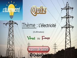 diaporama pps Quiz l’électricité