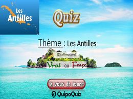 diaporama pps Quiz les Antilles