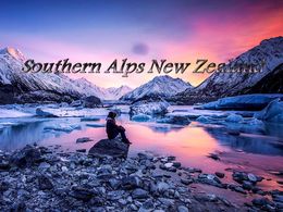 diaporama pps Southern Alps New Zealand