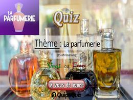 diaporama pps Quiz la parfumerie