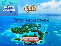 diaporama pps Quiz les pays d’Océanie