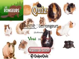 diaporama pps Quiz les rongeurs