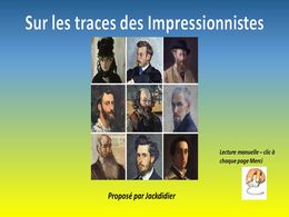 diaporama pps Sur les traces des impressionnistes